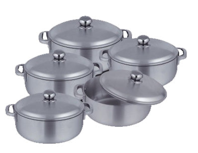 Imperial Cooking Pot – Polished Aluminium – Dishwasher Safe